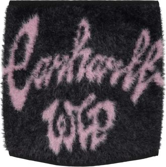 Carhartt Work in Progress chedda neckwarmer beanie - unisex - Nylon/Cotton - One Size - Black