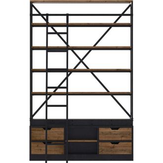 Rendez-Vous D&eacute;co Librer&iacute;a Kasi 160 Cm Con Escalera