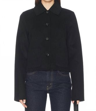 Favorite Daughter Annabel Wool Jacket In Black