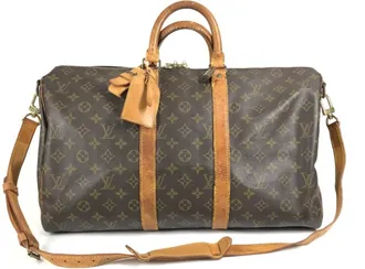 Louis Vuitton Brown Monogram Monogram Canvas Boston Bag (Pre-Owned)