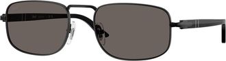 Persol PO1027S 1078B1 Mens Sunglasses Black Size 56