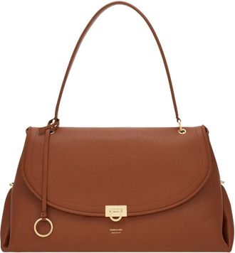 Ferragamo Mujer, Bolsos, Marr&oacute;n, Talla: ONE Size