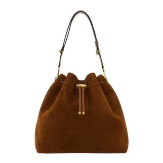 Jimmy Choo London Bucket Bags, female, Brown, Size: ONE SIZE Bon Bon Bucket Bag