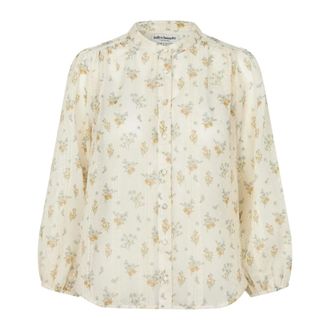 Lollys Laundry HaileyLL Shirt - Dames - Blouses & Shirts - Beige - Maat: XS Katoen
