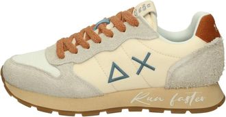 Sun 68 Tom Vintage - Heren - Sneakers - Wit - 40 EU - Nylon - Schoenen