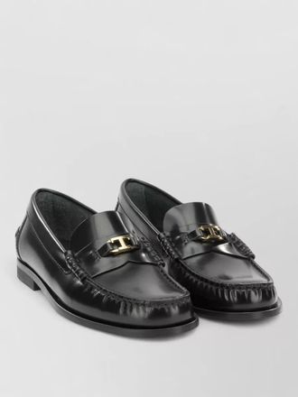 Tod's leather loafers
