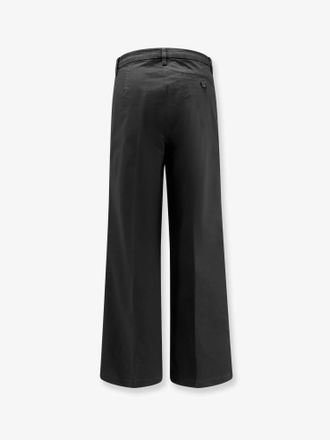 Aspesi Womens Trousers Stretch Cotton Black