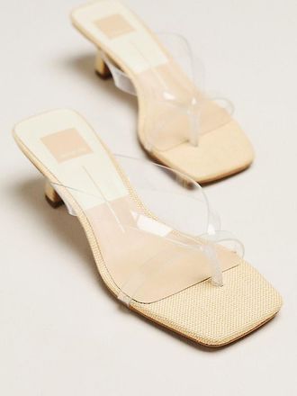Dolce Vita Brevel Jelly Flip-Flop Heeled Sandals