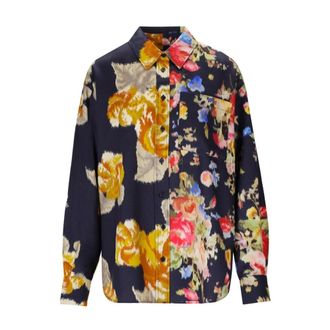 Essentiel Overhemden, Dames, Veelkleurig, XS, Jesper Shirt