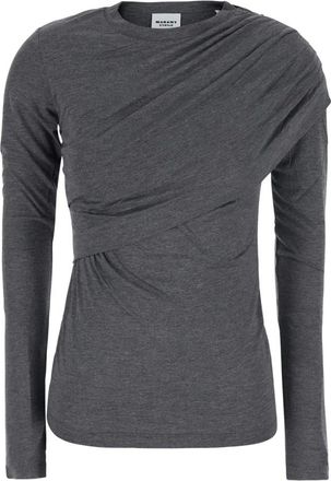 Isabel Marant Tops, Dames, Grijs, XS, Dressi Top