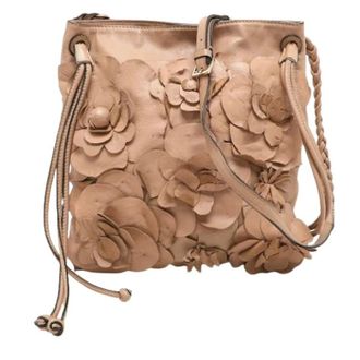 Valentino Bolso de hombro Pre-owned - Pre-owned - Mujer - Beige - ONE SIZE