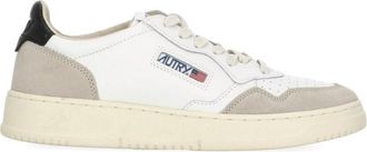 Autry Medalist Low White Leather Sneakers