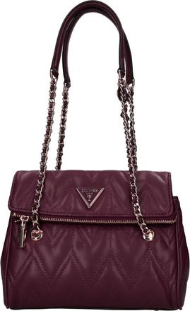 Guess Tassen, Dames, Bruin, ONE Size, Leer, Eda Schoudertas