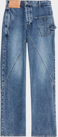 J.W.Anderson Twisted Straight-Leg Workwear Jeans