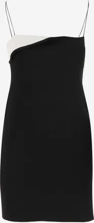 Jacquemus Black Thin Shoulder Straps Dress