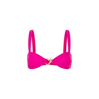 Moschino Top de Bikini de Lycra - Swimwear - Mujer - Rosa - 2XL