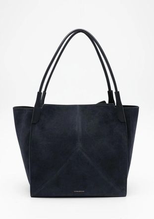 Victoria Beckham Victoria Tote - Dames - Shoppers - Blauw - ONE Size - Leer - Tassen