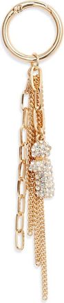 Chelsea28 Pav&eacute; Crystal Inital Bag Charm in I- Clear- Gold at Nordstrom
