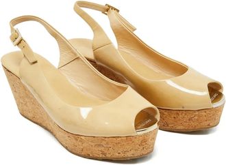 Jimmy Choo London Sandali con zeppa - Toni neutri