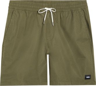 Vans Range Relaxed Water Resistant Sport Shorts in Mossy Olive at Nordstrom, Size Xx-Large