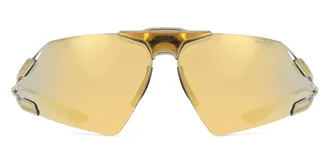 Nike ZEUS EDGE EV24030 700 Mens Sunglasses Gold Size 76