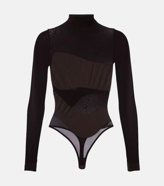 Wolford Shade semi-sheer bodysuit