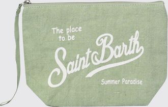 MC2 Saint Barth Pochette Aline MC2 Saint Barth in lino a righe