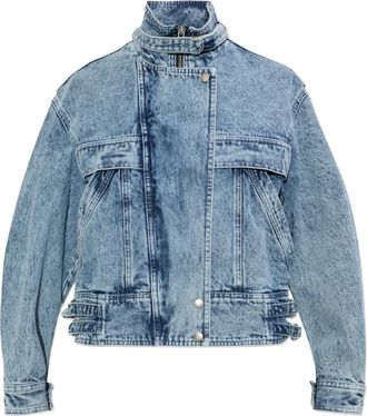 Isabel Marant Giacca con zip - Blu
