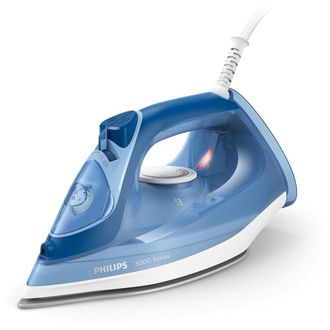 Philips Series 3000 Plancha De Vapor Azul Y Blanca