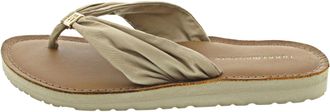 Tommy Hilfiger Elevated Beach Sandal Toe separator Beige, beige, 4 UK