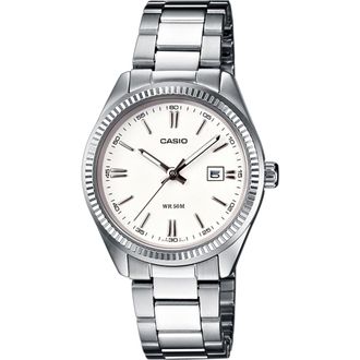Casio Casio Collection Dames Horloge Zilverkleurig LTP-1302PD-7A1VEG