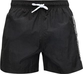 Emporio Armani Badmode, Heren, Zwart, S, Beachwear