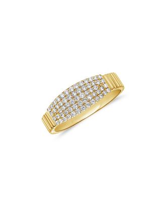 Sabrina Designs 14K 0.40 Ct. Tw. Diamond Fluted Ring