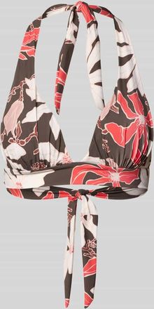 Barts Bikini-Oberteil mit Neckholder Modell Camolo in Mittelbraun, Gr&ouml;&szlig;e 36