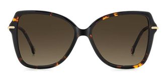 Carolina Herrera HER 0302/S 086/HA Womens Sunglasses Tortoiseshell Size 56