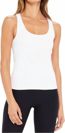 The Upside Lenny Tank In White