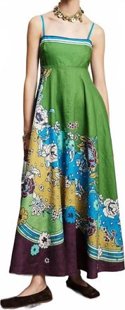 Alemais Nanci Sundress In Green