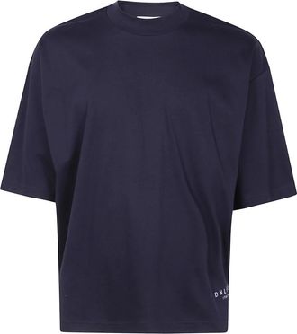 Daniele Fiesoli Hombre, Camisetas, Azul, Talla: L