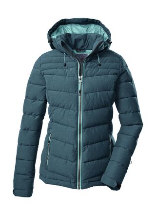 Killtec Steppjacke KILLTEC Skane WMN Quilted JCKT A, Damen, Gr. 48, gr&uuml;n, 100% Polyester, Jacken Steppjacke