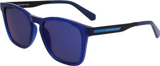 Calvin Klein Jeans CKJ22642S N 400 Mens Sunglasses Blue Size 53