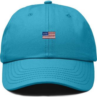 Dalix USA Flag Dad Cap in Royal Blue at Nordstrom