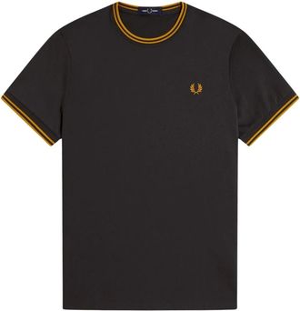 Fred Perry Uomo, Top, Grigio, XL, new