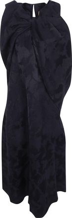 Uma Wang Dress Black Appli