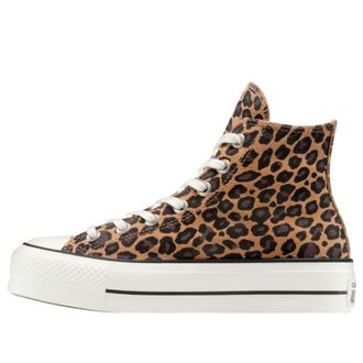 Converse (WMNS) Converse Chuck Taylor All Star Lift Platform High Leopard Suede A17979C