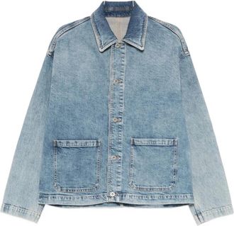Emporio Armani Denim Jacket - Heren - Spijkerjassen - Blauw - M - Denim - Jassen