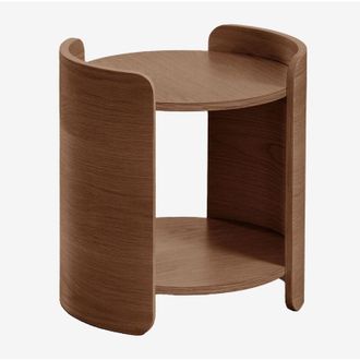 Sklum Pack De 2 Mesitas De Noche En Madera Adelis Sklum