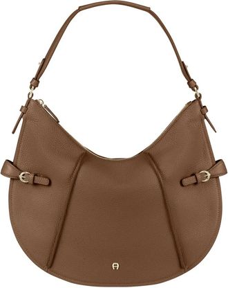 Aigner Schoudertas - Dames - Schoudertassen - Bruin - ONE Size - Leer - Tassen