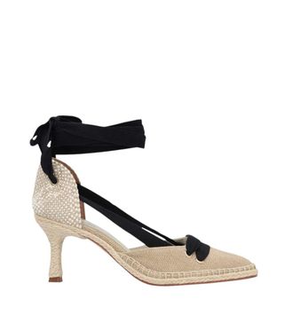 Castaner Beige Canvas Pumps