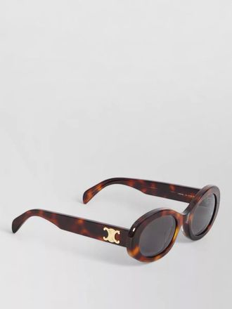 Celine havana acetate round sunglasses