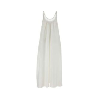 Anine Bing Maxi Dresses, female, White, Size: XS Flora Dress